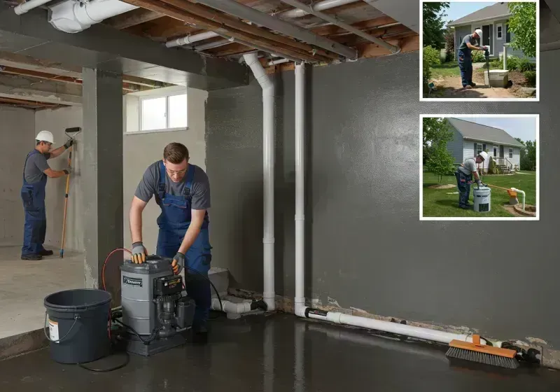 Basement Waterproofing and Flood Prevention process in Cobden, IL